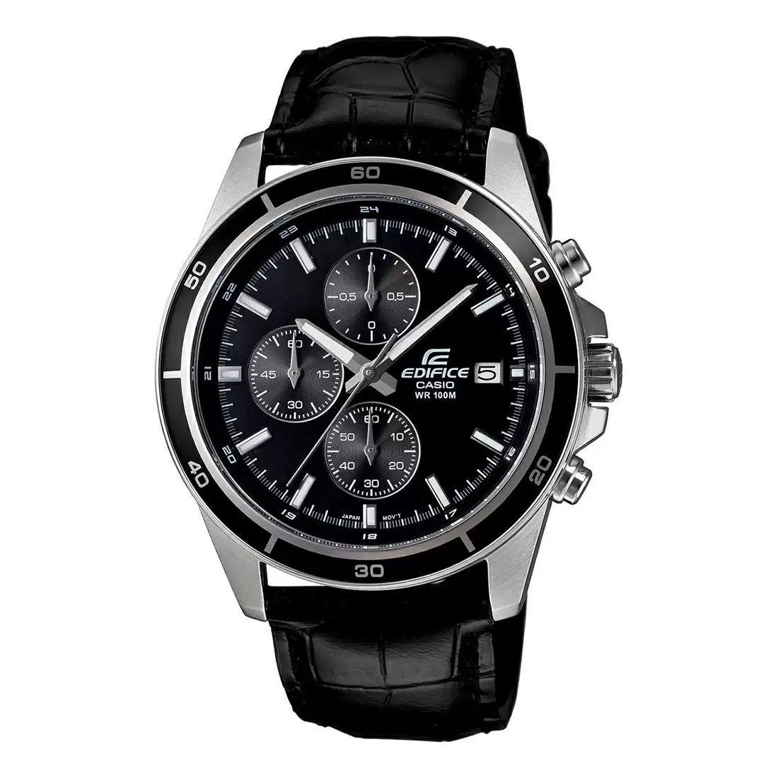 

Черные мужские часы с хронографом, Black Chronograph Men s Watch, Casio