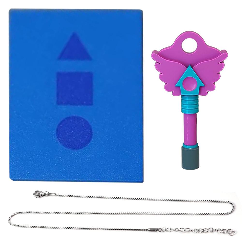 3D Printing Korean Traditional Game Props Funny Korean Folk Game Props Creative Keychain Pendant for Role-playing Look