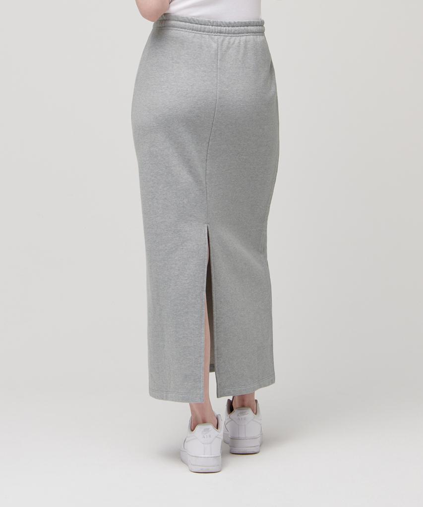 Musinsa Standard Woman Women'S Sweat Maxi Skirt [Medium Grey]