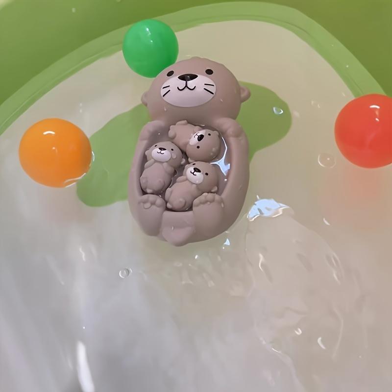 Playful Water-Floating Animal Bath Toy Set - Cute, Durable Plastic, No Batteries Needed, Ideal for Bathtub Fun