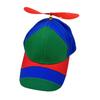 Modische Baseballkappe Bambuslibelle Lustige Abenteuer-Papa-Hut Regenbogen-Helikopter-Propeller Snapback-Hut Herren Damen