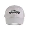 Collectible Die  Cast Silver Metallic Sports Car Baseball Cap Fashion Unisex Sunhat Womens Outdoor Sports Snapback Cap