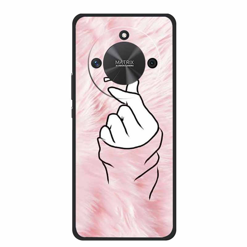 Phone Case For Honor X60 5G Back Cover Case HonorX60 Black Silicone Soft Funda For Honor X9c Smart Case HonorX9c Smart Coque Bag