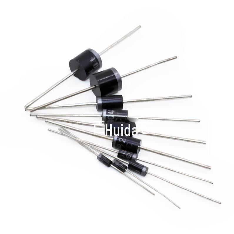 1N4001/2/4/7 Rectifier Diode DO-41, 1A 100V-1000V Direct Plug