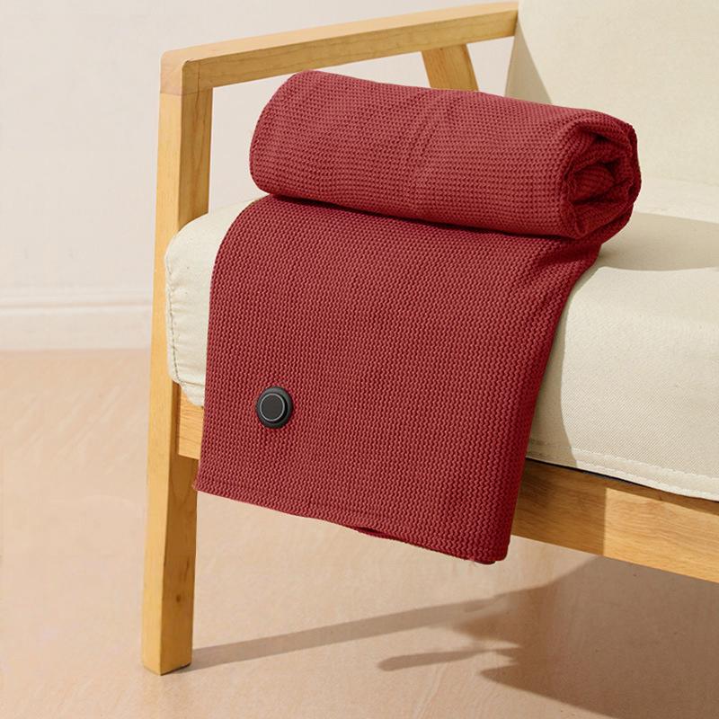 

Heated Usb Electric Blanket Portable Warming Blanket Washable Shoulder and Knee Fast Heating Winter Home Camping Warm Blanket