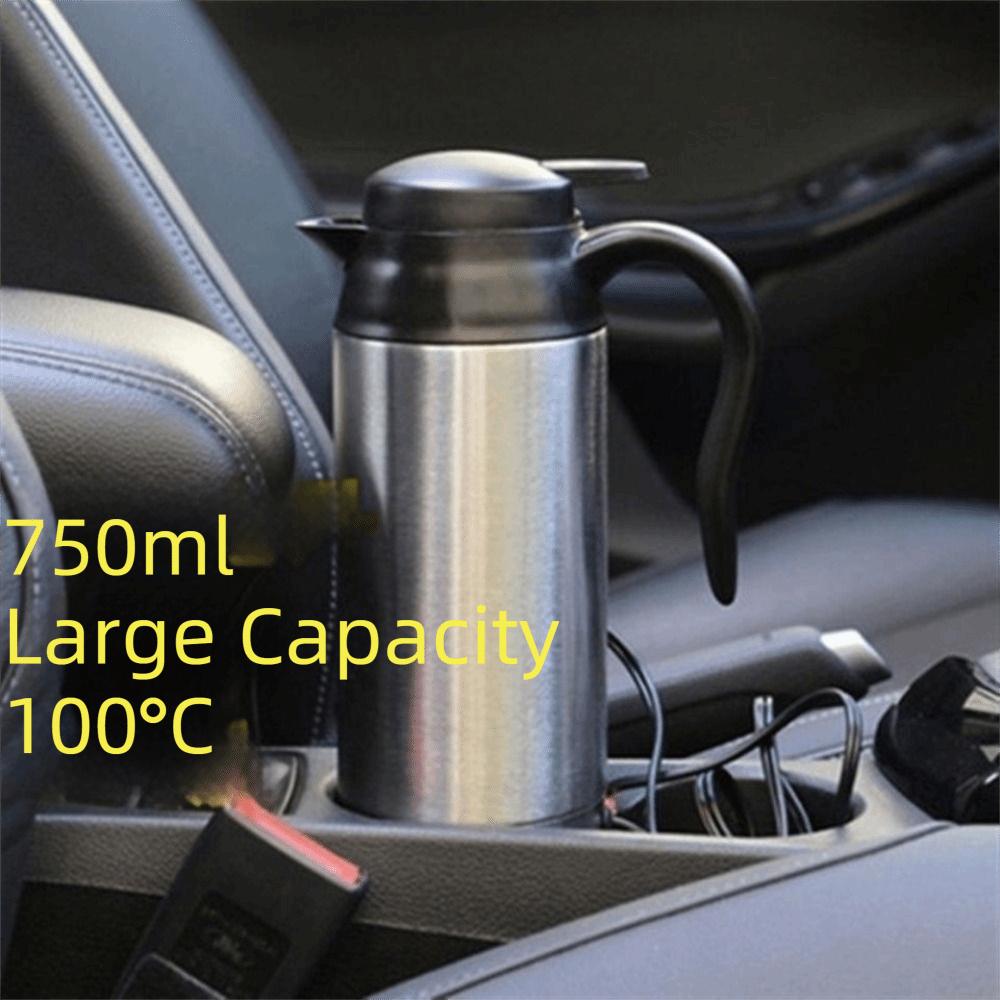12V24V Truck Heated Tea Pot Portable Car Heated Water Bottle Car Electric Kettle Car Truck