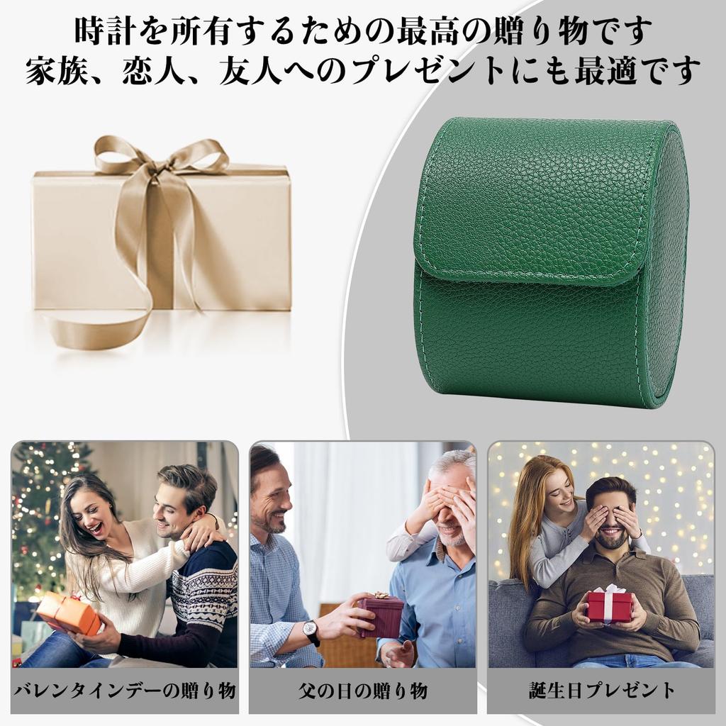 ShinKin Montre Rangement Montre Rangement Cuir Peut Contenir Une Rangement Montre Cuir PU Rangement Montre Voyage Parfait pour les Affaires et la Collection de Montres