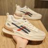 Men's Shoes Summer Mesh Breathable Running Soft Sole Casual Sports Forrest Gump Men's Heightening Little White Dad Trendy Shoes