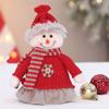 Soft Snowman Elk Telescopic Doll Santa Claus Merry Christmas Decoration  New Year Supplies