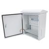 400 X 500 X 200MM Outdoor Electrical Box Ventilated IP65 Rainproof Steel Aluminum Electrical Junctio