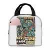 MF Music D-Doom-S Doomsday Operation Concert Cover Comic Insulated Lunch Bag Cooler Thermal Food Box Tote Lunch Boxes Container