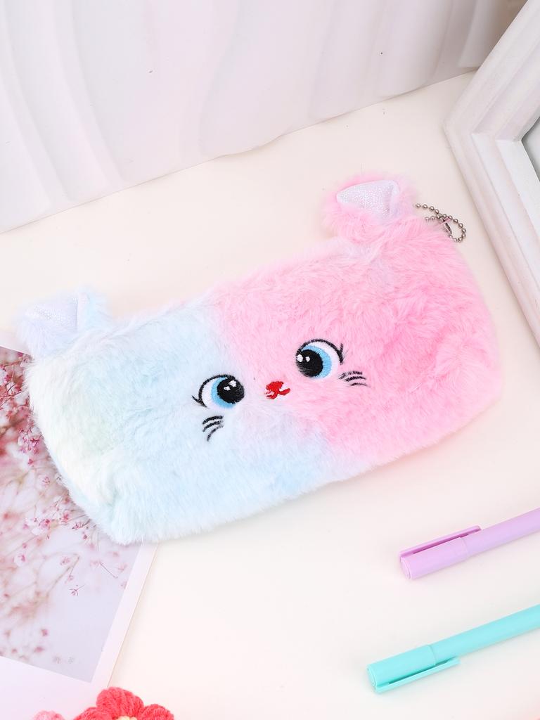Panda Pencil Case Large Capacity Pencil Pouch Kawaii Stationery Zippered Pencilcase Trousse Novelty Gifts Portable Pencil Case