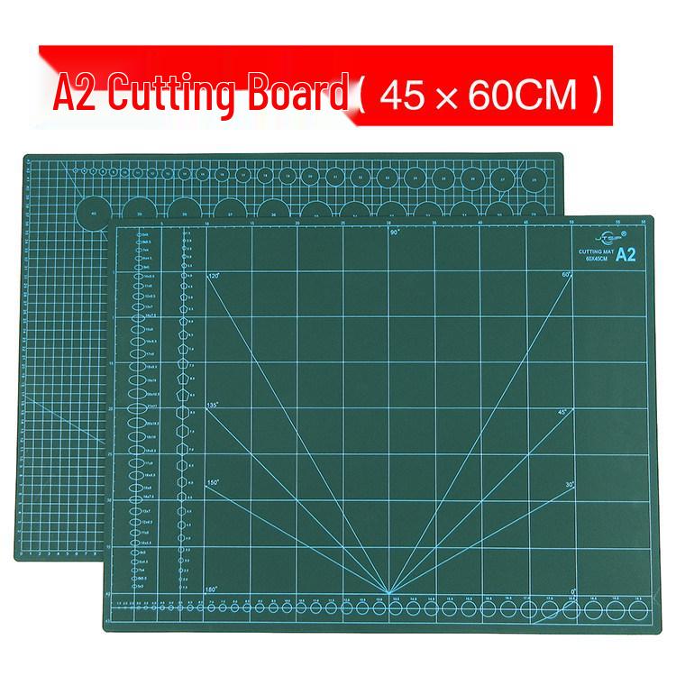 

Разделочная доска формата А2 с шаблоном для создания узоров, 45×60 см, доска для резьбы и вырезания из бумаги.
