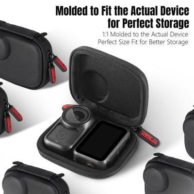 PU Camera Mini Body Bag Portable Shockproof Organizer Case Lightweight Waterproof Storage Bag for DJI Osmo Nano