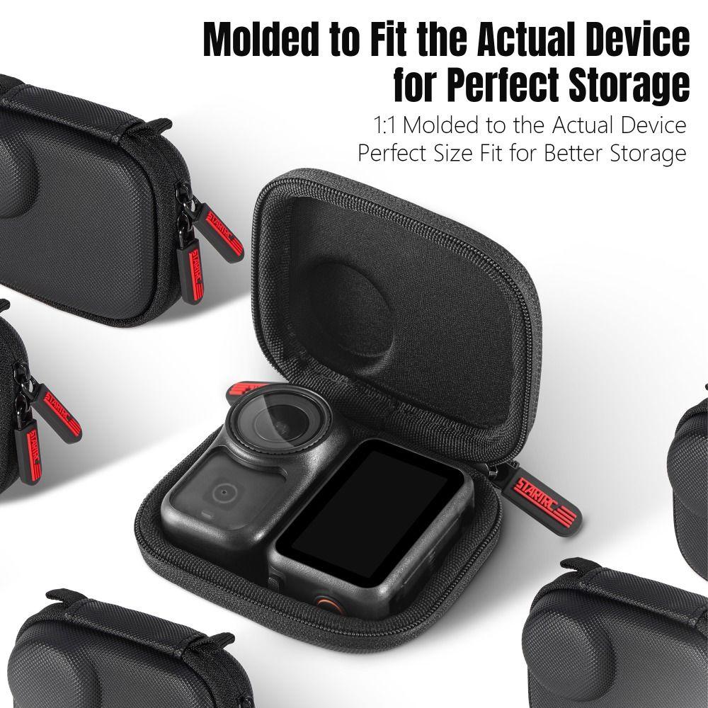 PU Camera Mini Body Bag Portable Shockproof Organizer Case Lightweight Waterproof Storage Bag for DJI Osmo Nano