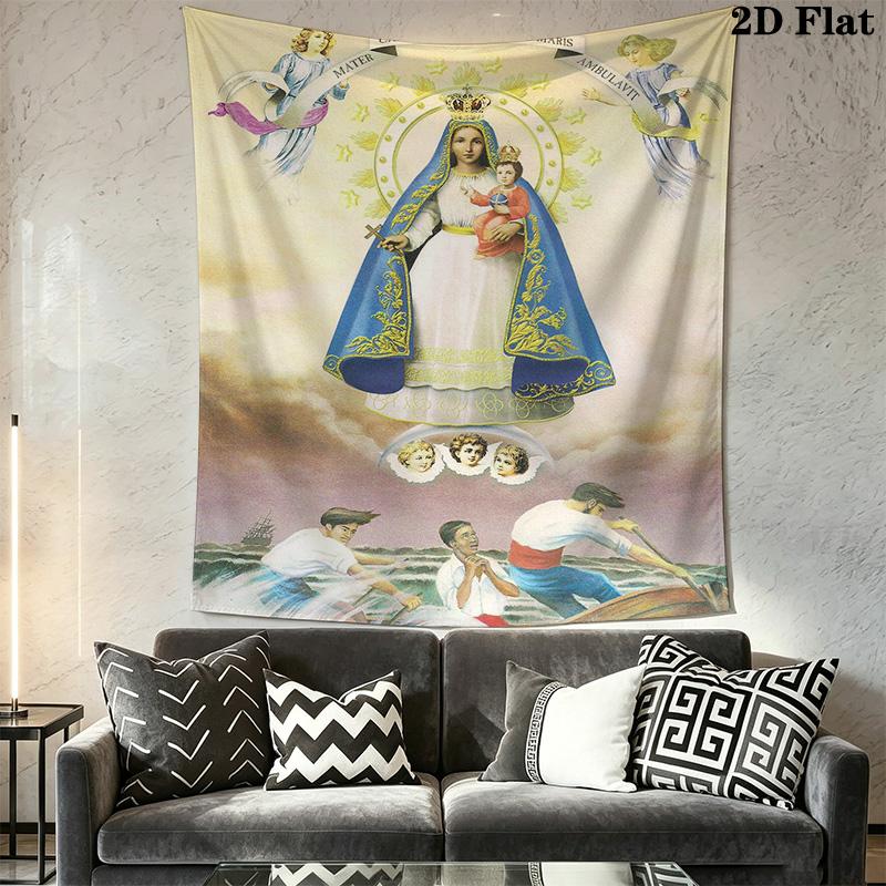 Virgin Mary Pattern Home Decor Tapestry, Wall Hanging, Decorative RV Wall Cloth.MGT0918487