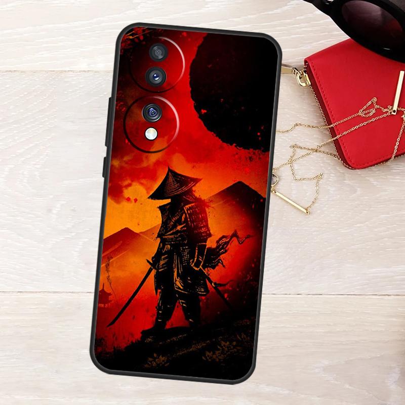 

Аниме Японский Самурай Чехол Для Honor 200 Pro 400 Lite 50 70 90 X9a X9b X9c X9d X8a X8b X8c Magic 5 6 7 8 Pro Обложка Honor Magic7 Lite