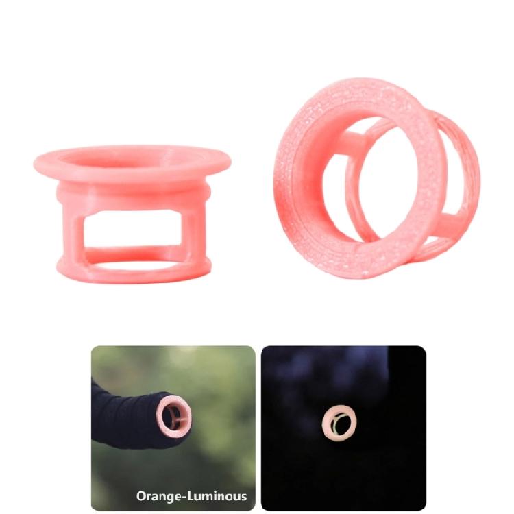 2Pcs Hollow Bicycles Handlebar End Cap Mountain Bike Handle End Cover Noctilucent Bicycles Handlebar Grip Plug Enduring