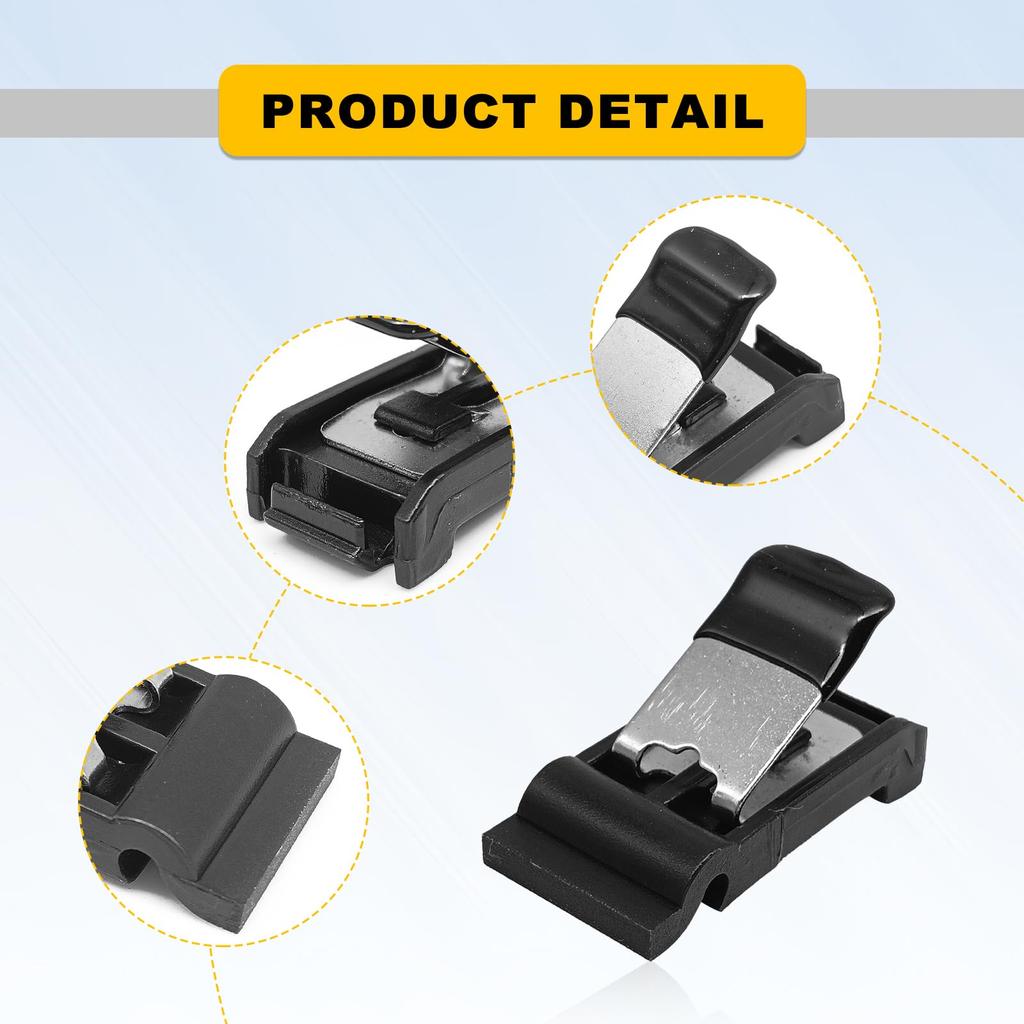 Sprężysty klips klapki paliwa, 77360-35040 Sprężyna pokrywy klapki wlewu paliwa Kompatybilna z Toyota 2019-2022 Avalon Camry RAV4, 2004-2009 4Runner