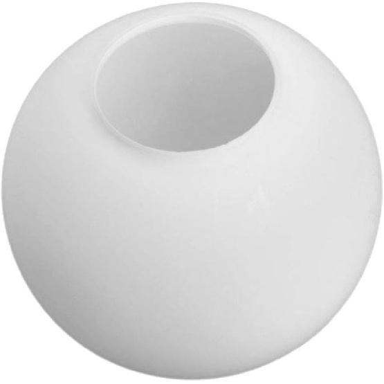 BOKT Frosted White Glass Globe Lamp Shade Replacement Milk Glass Ball Lampshade Cover Opal Sphere Shade for Pendant Light, 5.9” Diameter, 2.64"