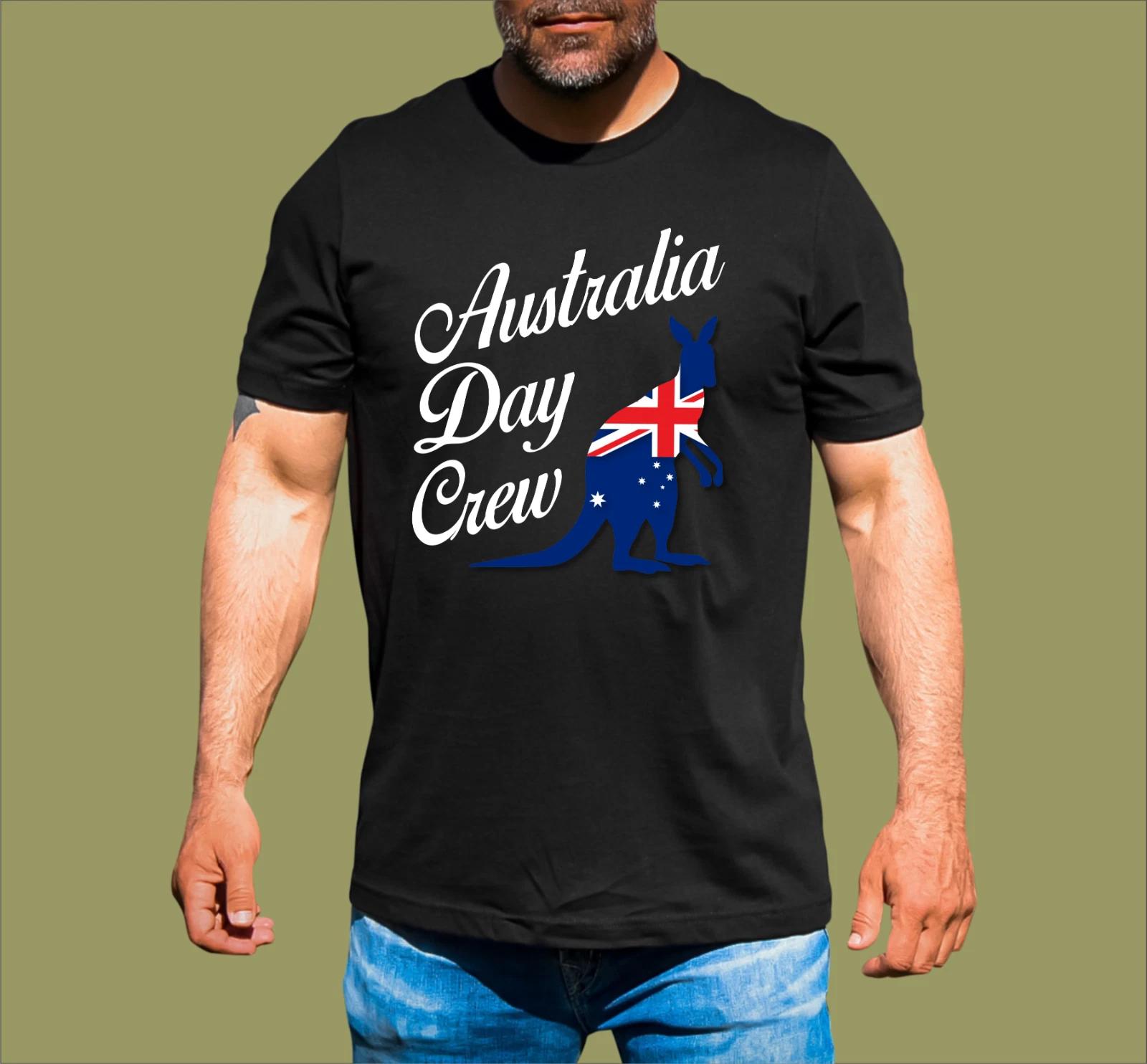 AUSTRALIA DAY CREW T-SHIRT S