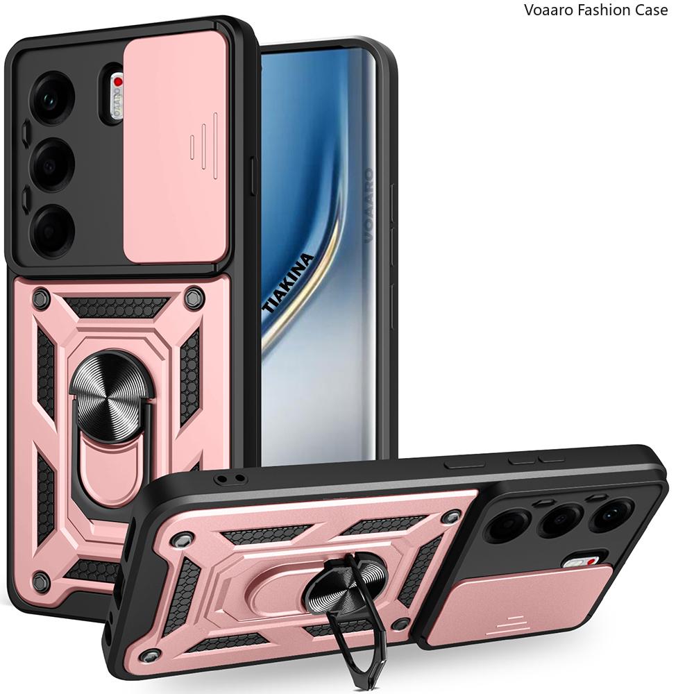 Slide Lens Armor Funda for Tecno Camon 40 Pro 4G Global Case for Tecno Camon 40 30 Premier 5G 30S Pro Case Magnetic Ring Cover