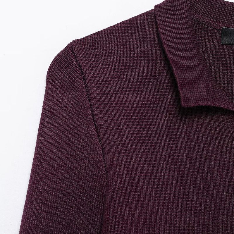 Kaslead New Arrival Women's Clothing Fashion Style Fashion Simple Knitting Jacket with Skirt 3471111 3471009