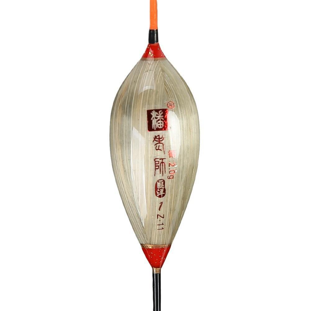 Plută Reed de Sensibilitate Ridicată pentru Caras - Pescuit la Gheață & Pescuit de Iarnă, Formă de Ou de Porumbel Rezistentă la Explozii