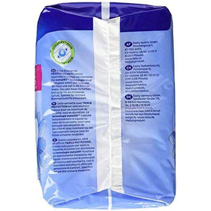 Compresse incontinence - TENA - DISCREET - Extra - 12 unités - Non rechargeable