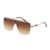 JYL TS Men's Oversized - Street Style Retro Rimless Sunglasses ZX10076