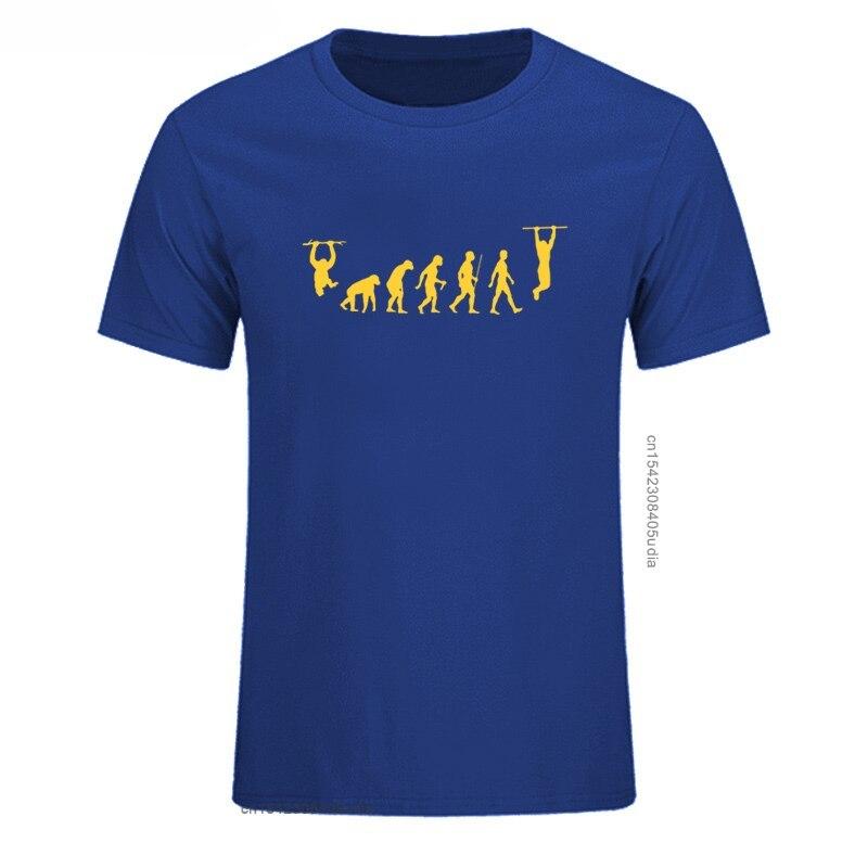 Evolution des Calisthenics Herren T-Shirt Mode Rundhals Hip-Hop Sommer Harajuku Baumwolle T-Shirt Druck T-Shirt Camisa Streetwear