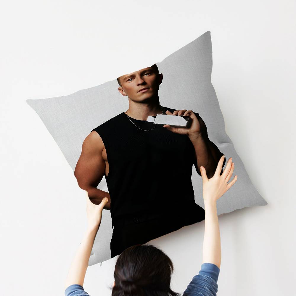 Actor DDrews Starkey Cushion Cover Car Throw Pillow Case For Sofa Car Christmas Gift xcm xcm