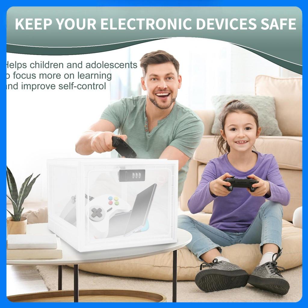 Uzamykatelný úložný box 3,6 galonu Velká kapacita Uzamykatelná úložná nádoba Přenosný uzamykatelný box s kombinačním zámkem