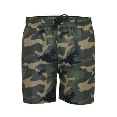 Duke Herren D555 Kody Camo Allover-Print Kingsize-Badeshorts