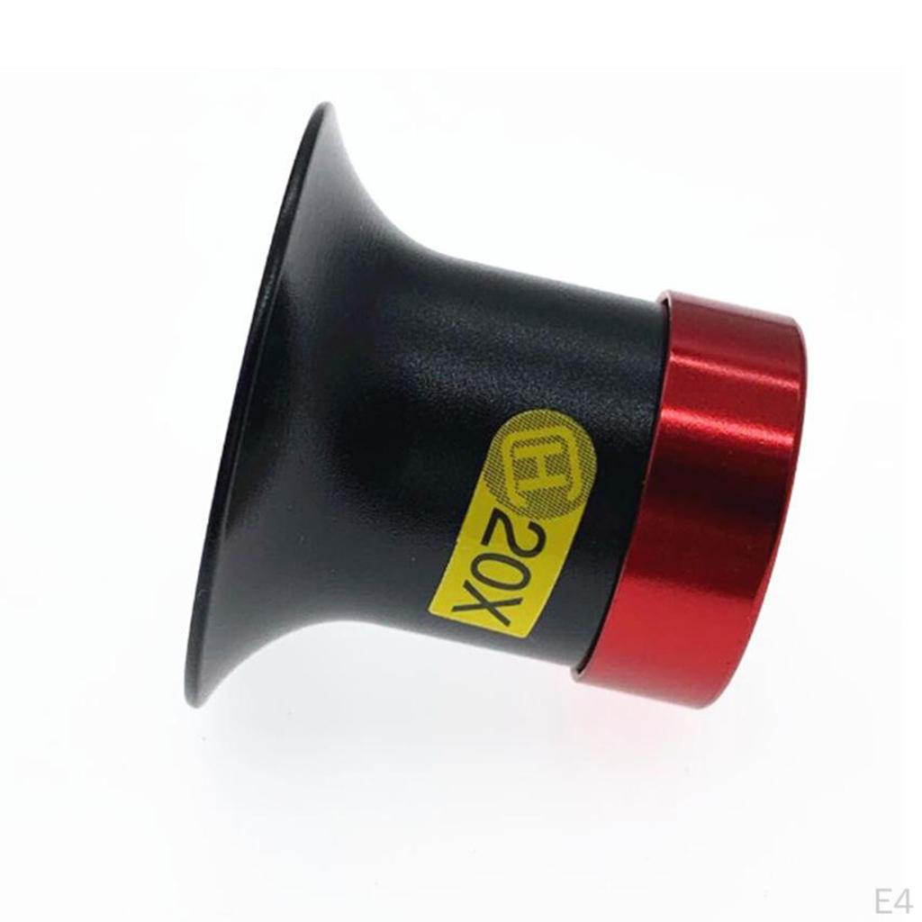 Loop Magnifying Glass Lens Watch Jewelry Coins Stamps Repair Tool, Good and impact resistance,