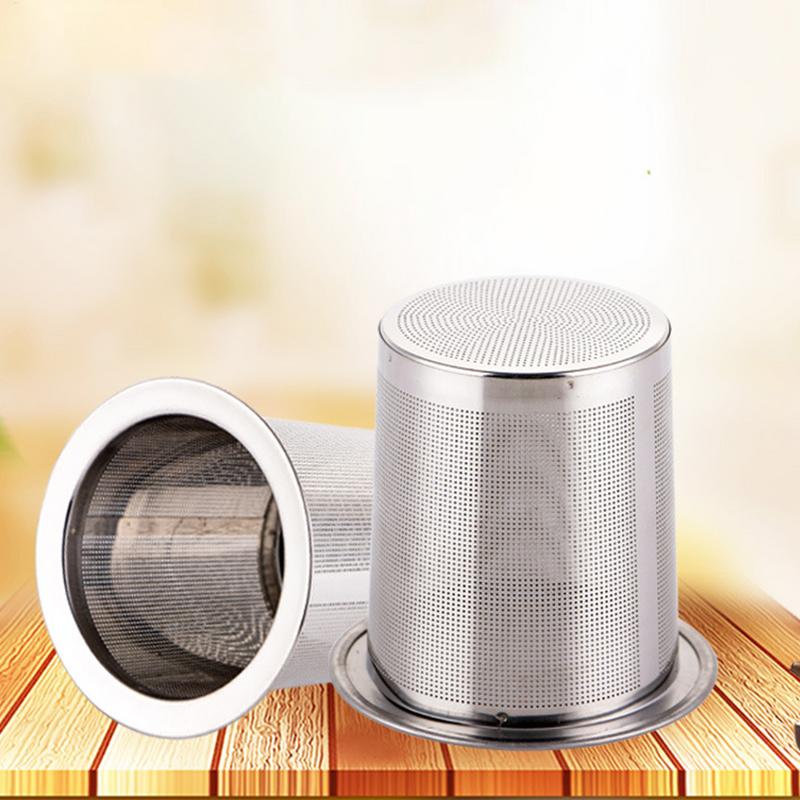Strainer 304 Stainless Steel Cup Strainer Large Capacity Teapot Infuser Filter for Tea Straining for Teapot Kitchen Accessories
