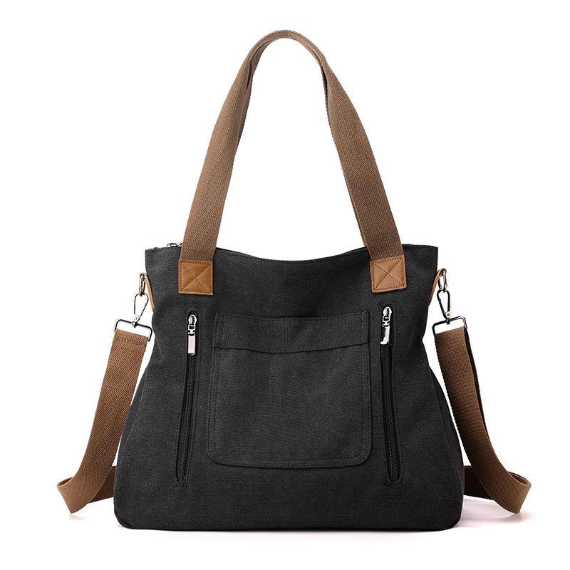Shoulder Bag Women's Handbag Crossbody Bag Large Capacity Canvas Tote Bag