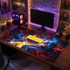 Colombia Football Crest Mouse Pad, Extended Non Slip Rubber Desk Mat for Gaming Office Laptop Fan Gift
