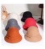 2025 Women's Autumn/Winter Hepburn Style Wool Felt Fedora Bucket Hat