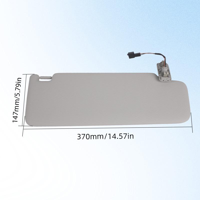 Front Left Interior Sun Visor Sunvisor 5GG857551 For VW Passat B8 2016- E-Golf - Jetta MK7 - Golf Sports Van