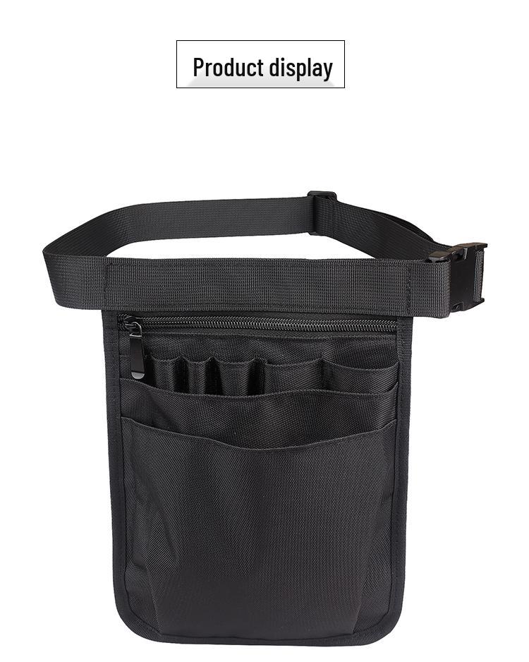 Durable Multi-Pocket Nurse Tool Bag - Portable Medical Care Waist Storage