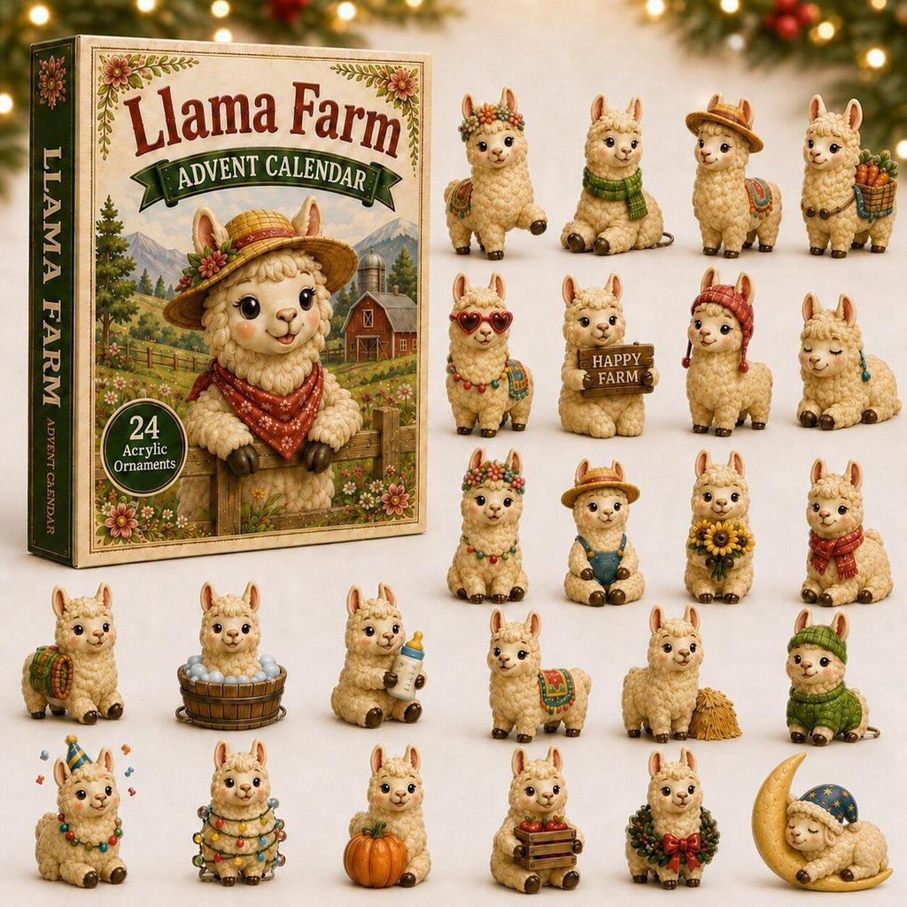 Weihnachts-Adventskalender 2026 – Feiertags-Blindbox-Kalender im Tier-Thema