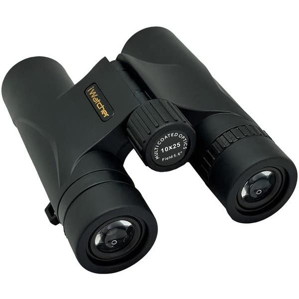 iWatcher Roof Prism Perfect for Outdoor Sports and Serious Fandom Activities Binoculars, Type, Concerts, Activities, Watching, (10x25DH)