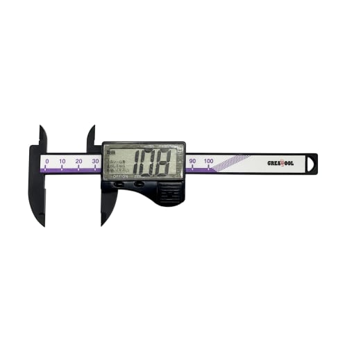 GRATTOOL (GT Arcland Sakamoto) Carbon Digital Caliper, 100mm, GTDC-100