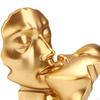 Carved Resin Sculpture Lovers Figurines Abstract Statue Collection Desktop Cabinet Housewarming