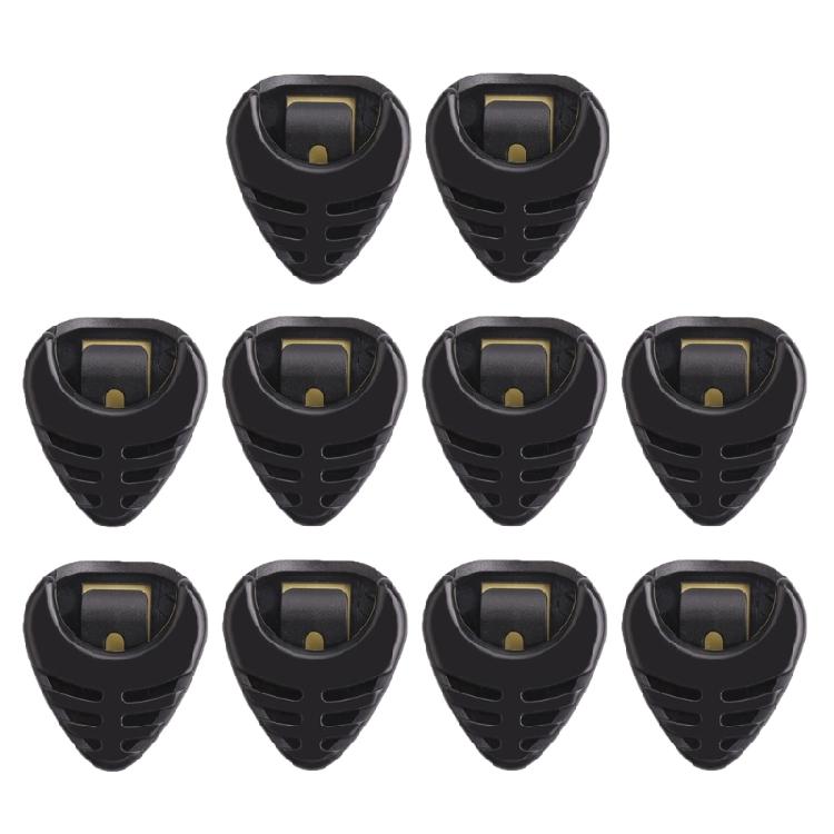 10Pcs Plastic Guitar Plectrums Holder Picks Storage Box Finger Picks Organizer