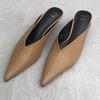 Fashion Pointed Toe Women Heeled Shoes Spring Fashion Mules Shoes Elegant Woman Sandals 2025 Brand Pumps Slingback Casual Mujer Zapatos