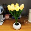 Dimmbares LED-Tulpen-Nachtlicht Blumenstrauß für Schlafzimmer-Dekoration