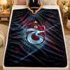 Flanell-DeckeTrabzonspor FC Warme Weiche Überwurfdecke für den Innenbereich Sofa Bett Wohnzimmer