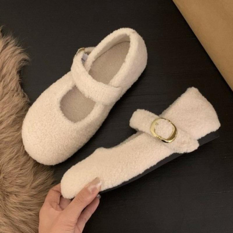 Women Fluffy Flats Soft Shoes Comfort 2025 Autumn Shoes Designer Classical New Trends Walking Sneakers Casual Zapatos